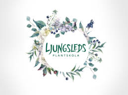 Ljungsleds plantskola logotyp