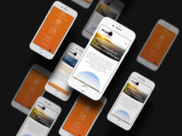 mobile with responsive design